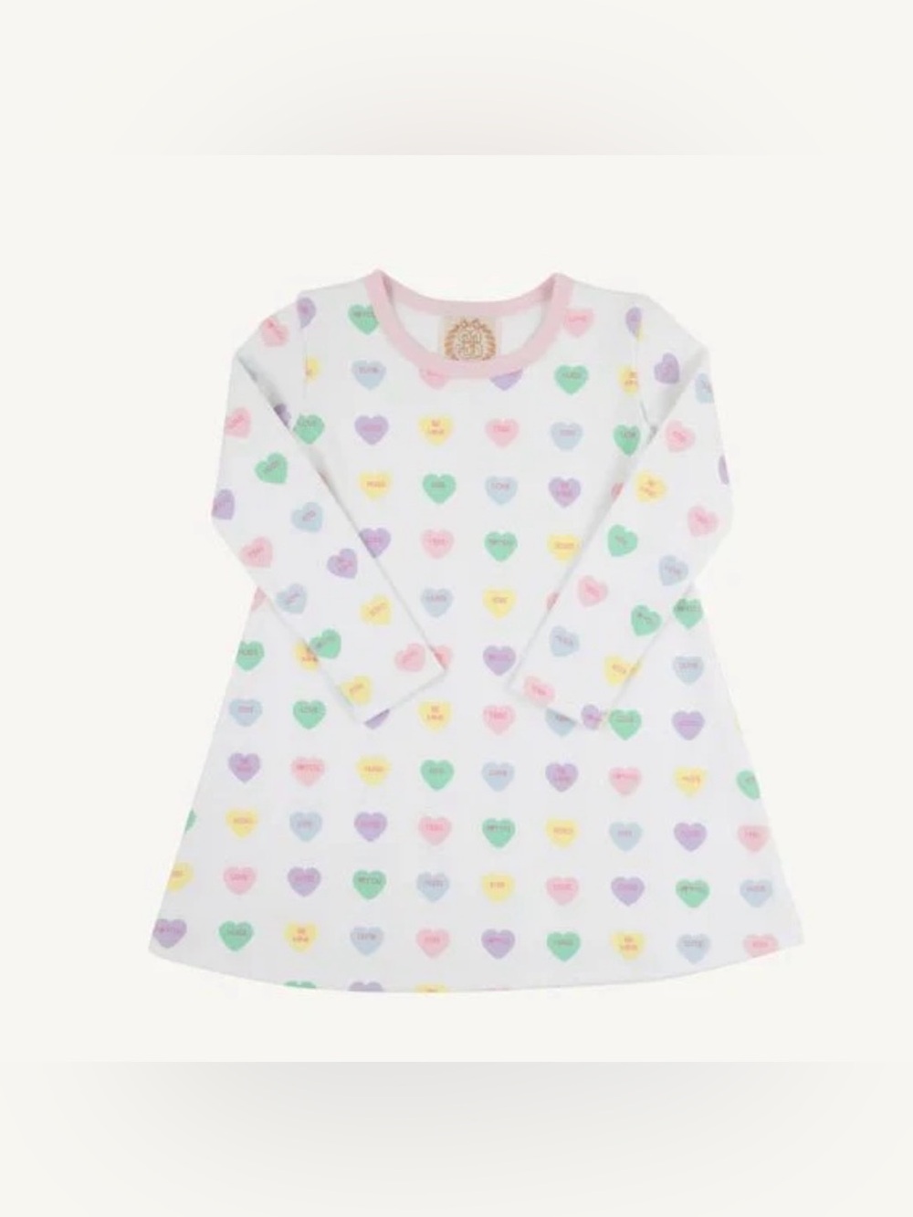The Beaufort Bonnet Company - Long Sleeved Heart Dress